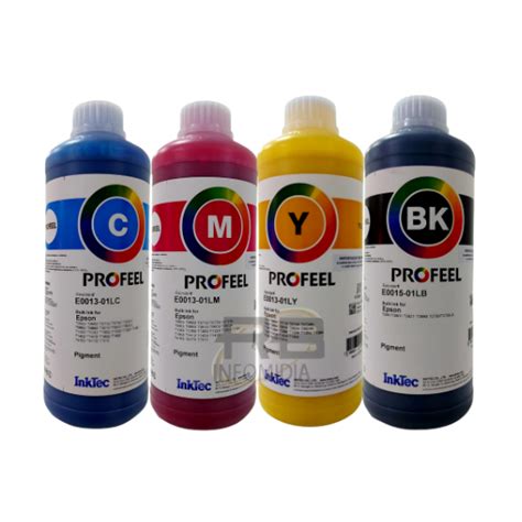 Tinta Epson Pigmentada Linha Ecotank Inktec Profeel E E