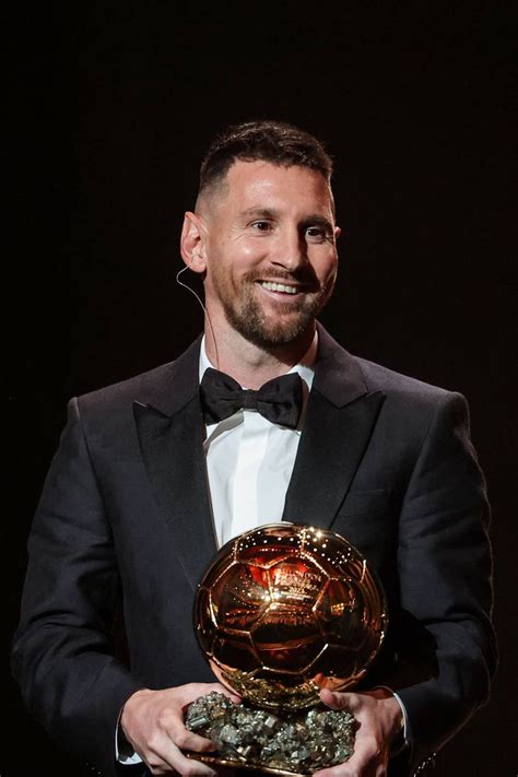 Ballon Dor France Football Le Grand Pour Lionel Messi Le