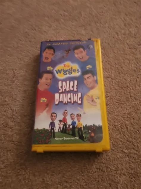 The Wiggles Space Dancing Vhs 2003 Never Seen On Tv Animated Adventure