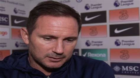 Chelsea Brentford Frank Lampard Slam Fans Booing Players