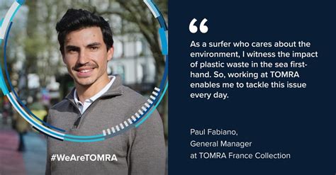 We Are Tomra Meet Paul Fabiano Employee Insights Tomra