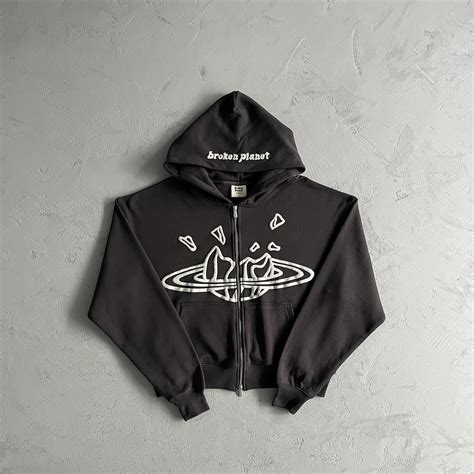 Broken Planet Black Zip Up Tracksuit Official Shop