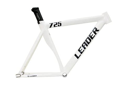 Leader Bikes 725 Fixed Gear Frame Set With Aero Seat Post 50cm