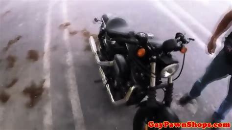 Mature Biker Facialized In A Gaysex Cash Deal