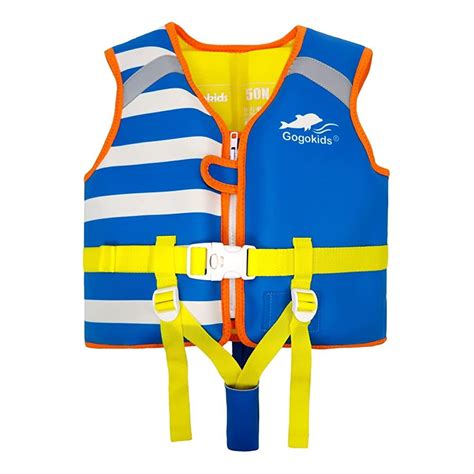 Gogokids Kids Float Life Jacket Swim Vest With Adjustable Safety Strap