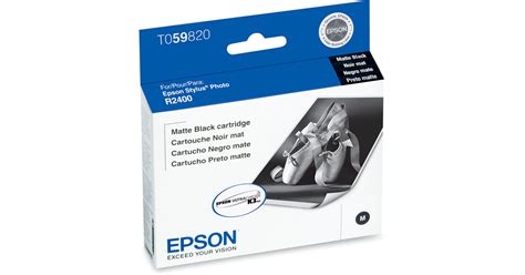 Epson Ultrachrome Matte Black Ink Cartridge T B H Photo