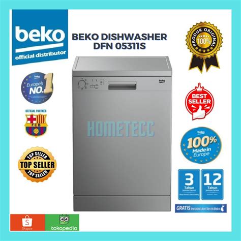 Jual Beko Dishwasher Mesin Cuci Piring Dfn S Shopee Indonesia