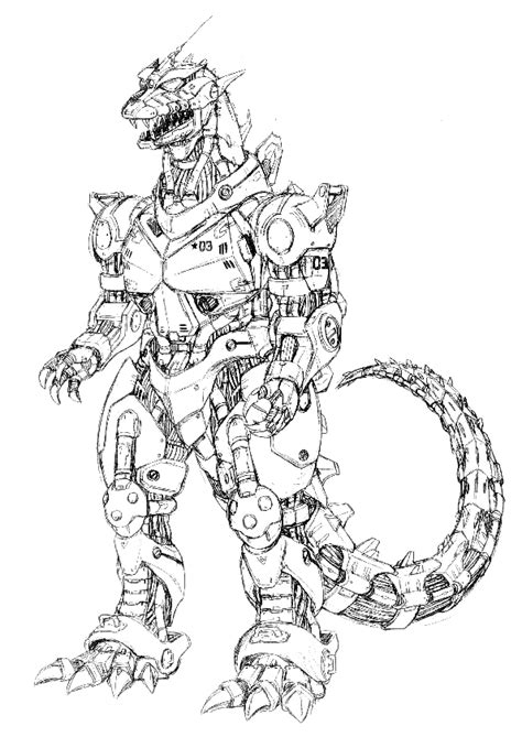 Godzilla Against Mechagodzilla Concept Art Godzilla Franchise