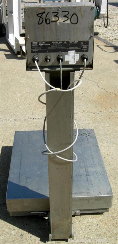 Used Fairbanks Platform Scale 1000 Pound Capaci