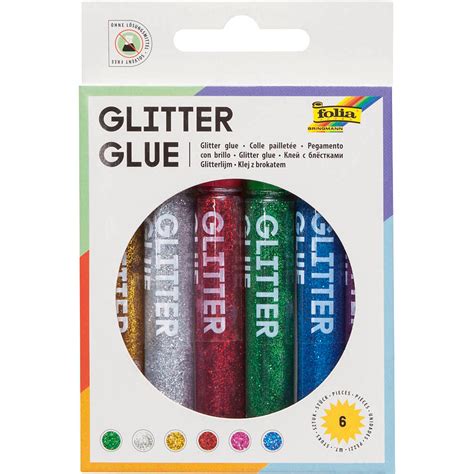 Folia Glitter Glue Klebestifte X Ml Office Discount