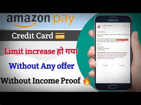 Icici Bank Credit Card Limit Increase Without Income Proof YouTube