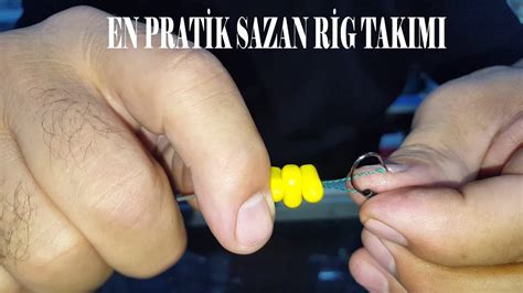 SAZAN RİG TAKIMI YAPIMI EN PRATİK EN HESAPLI TAKIM YouTube