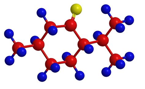 Molecular Structure Of Menthone Stock Photo - Download Image Now - 2015 ...