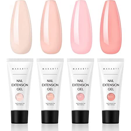 Amazon Makartt Poly Nail Gel ML Nude Nature Nail Extension Gel