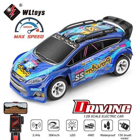 Wltoys Voiture T L Command E Avec Lumi Res Led Pour Enfants Monster