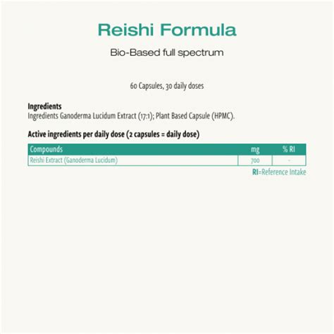 Reishi Formula Buy Natural Health Products