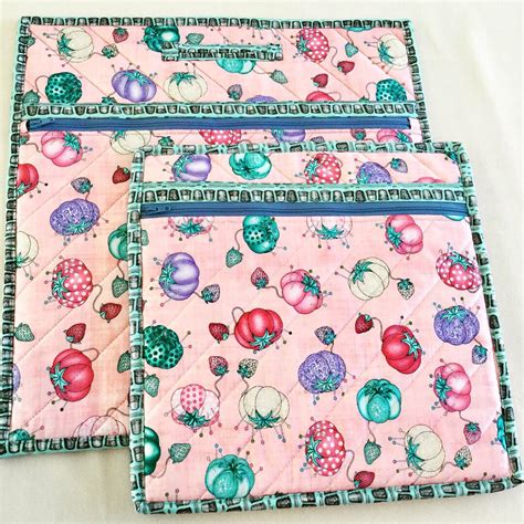 Cross Stitch Project Bags - Sewing Print - Chain Bay Sewcraft