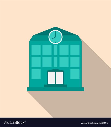 School building Royalty Free Vector Image - VectorStock