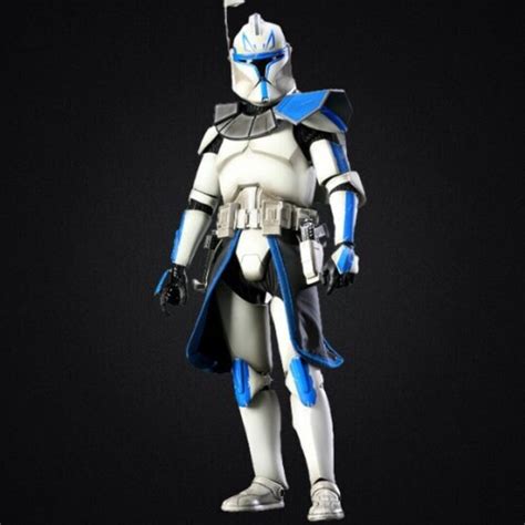 Captain Rex Phase 1 Full Body Wearable Armor With Helmet 3D Model STL