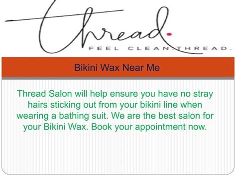 Bikini Wax Near Me Pptx