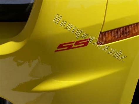 Find 2010 2013 Chevrolet Camaro 2 Pair Rs Decals 2 Sizes Pick