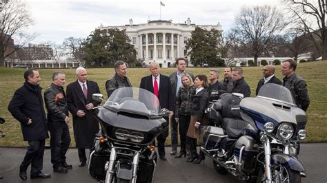 Trump Threatens To Tax Harley Davidson Like Never Before If It Moves