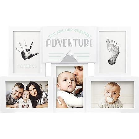 Amazon Tiny Ideas Baby Prints Collage Keepsake Frame With Included