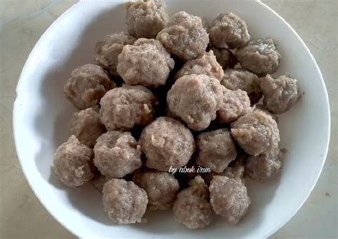 Resep Bakso Sapi Homemade Oleh Abuk Irun Cookpad