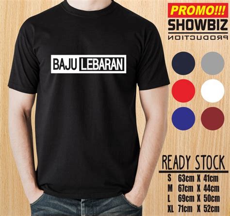 Jual Baju Lebaran Kaos Lebaran Tshirt Distro Idul Fitri Baju Casual