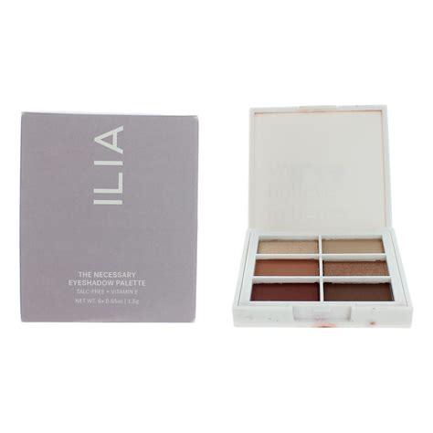 ILIA The Necessary Eyeshadow Palette By ILIA 6 Shade Eyeshadow Palette Warm Nude Walmart