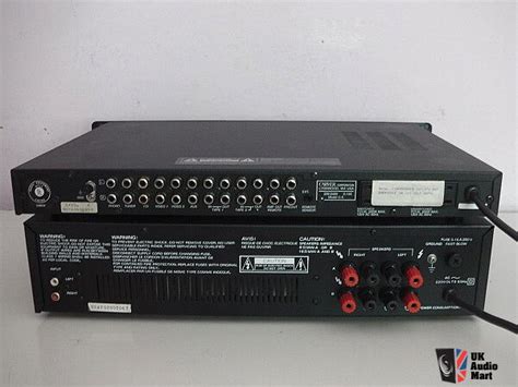 Carver Preamplifier And Power Amp Photo 4144121 Uk Audio Mart