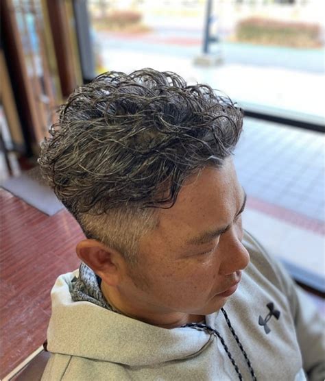 メンズ髪型 40代メンズパーマスタイル 西宮メンズパーマが人気のメンズサロン ディスパッチヘアー