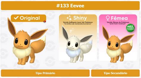 Guia De Realizar A Evolu O De Eevee Shiny Facilmente