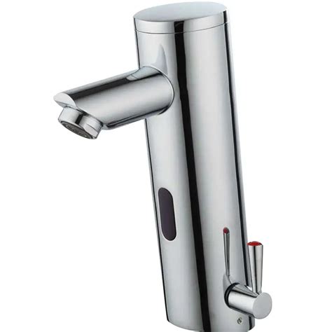 Sensor Operated Cold Hot Faucet In Public Washroom Bathroom For Sale