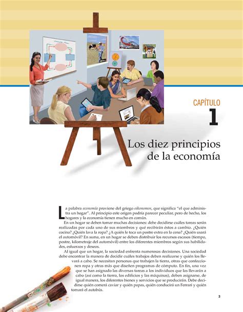 Lectura No Principios De La Econom A L A Palabra Econom A