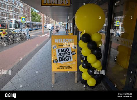 Billboard Jumbo Supermarket At Amsterdam The Netherlands 15 9 2022