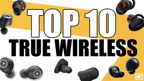 Top 10 True Wireless Earbuds Youtube