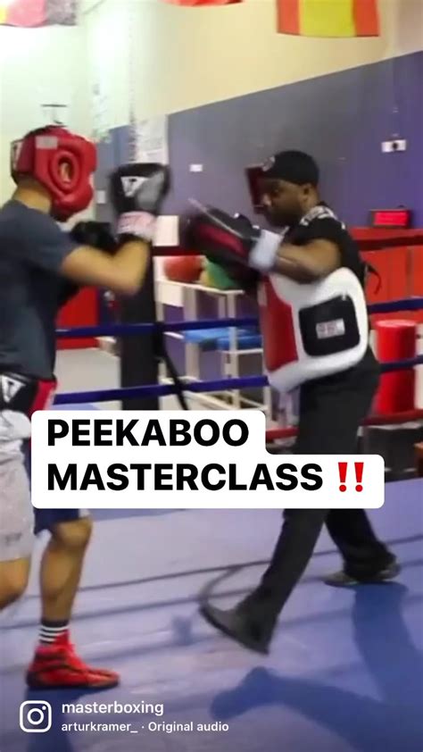 Peekaboo is the most violent form of offense in Boxing. We will show ...