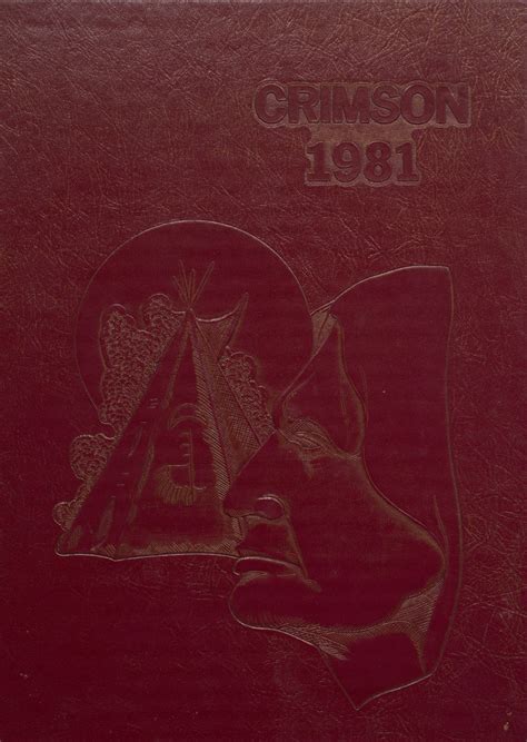 1981 yearbook from Goshen High School from Goshen, Indiana for sale