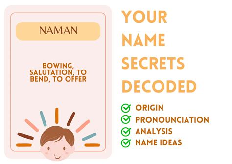 Naman - Hindu Boy Name Meaning and Pronunciation