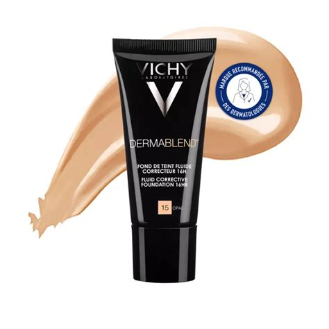 Vichy Dermablend Fluid Correcting Foundation 30ml For High Coverage And