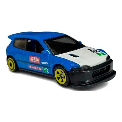 Carrinho Miniatura Hot Wheels Honda Civic Custom Hct