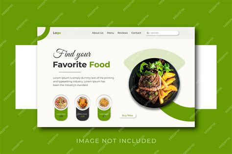 Premium Vector Food Menu And Restaurant Website Header Template