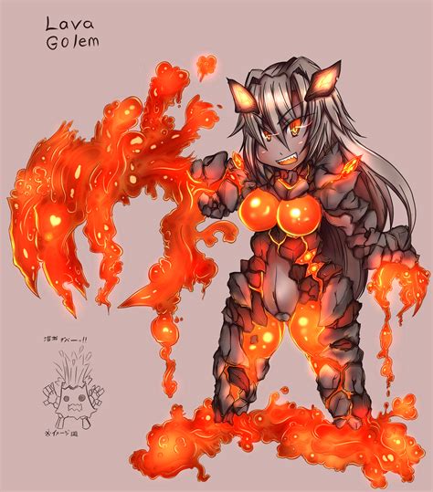 Lava Golem Monster Girl Pictures Luscious Hentai Manga And Porn