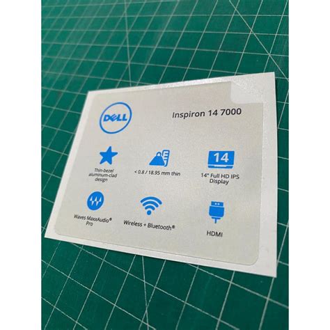 Jual Stiker Spesifikasi Laptop Dell Inspiron Shopee Indonesia