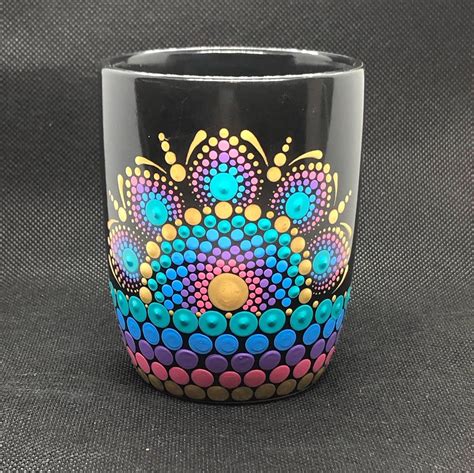 Mandala Mug Dot Art Painting Mandala Dots Mandala Design Art