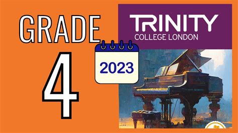 Trinity Grade 4 Piano 2023 Piano Exam Pieces From 2023 Youtube