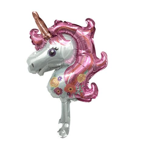 Eenhoorn Folie Ballon Roze Stuks Unicornwebshop Nl