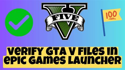 How To Verify Gta V Files In Epic Games Launcher New Method