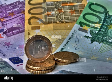 Old money notes and coins hi-res stock photography and images - Alamy